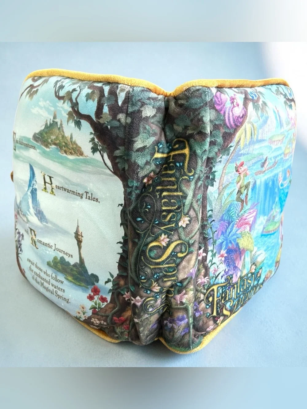 Tokyo Disney Resort Fantasy Springs Art Book Cushion Pillow